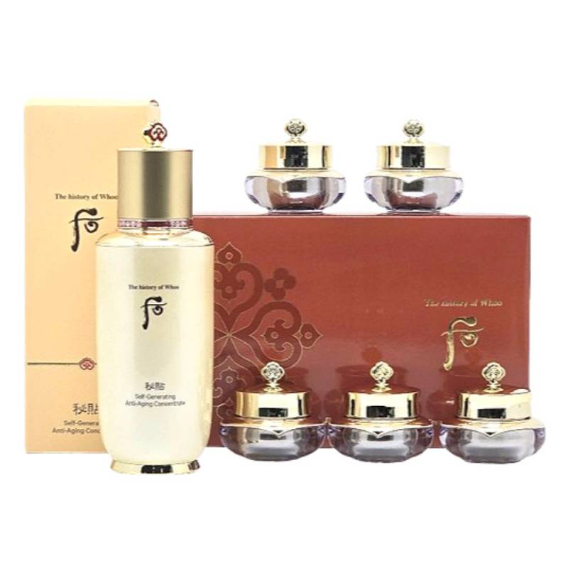 The History of Whoo Bichup Self-Generating Essence 90ml Special Set – Anti-Aging Essence + 5pcs Eye Cream Trial Set | Korean Herbal Skincare 90ml Special Set von Joom DACH