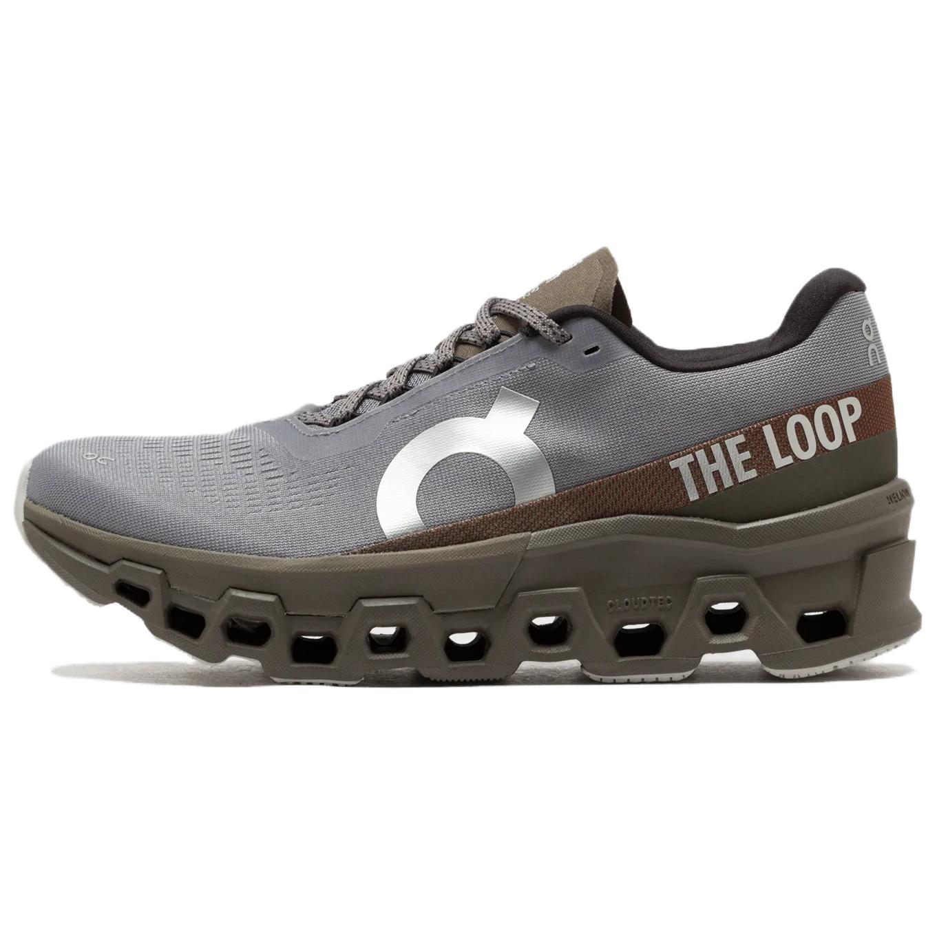 The Loop Running Supply x Pleasures x Cloudmonster 2 Mist Olive Herren Sneaker Grau 3MF10493192 40.5 von Joom DACH