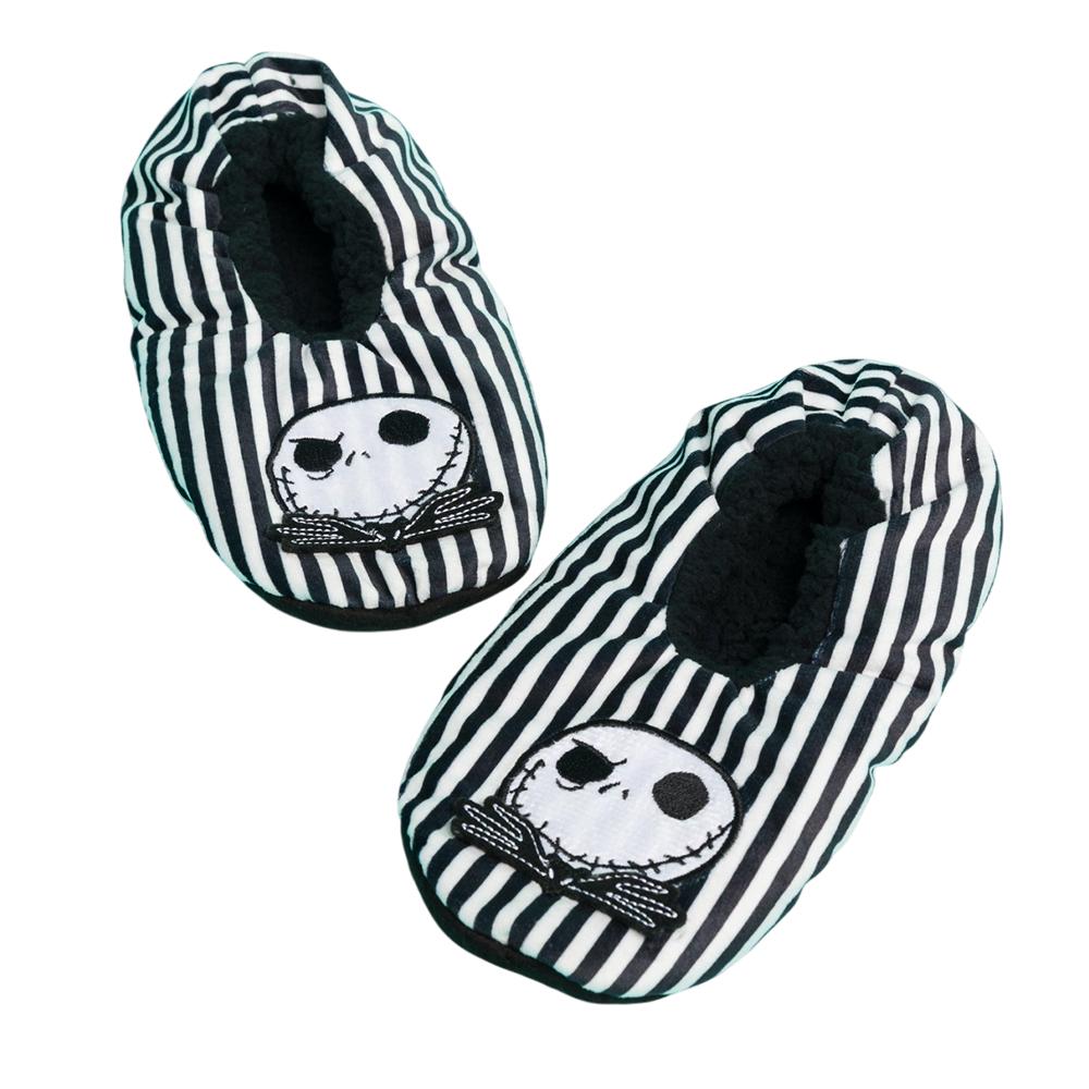 The Nightmare Before Christmas Unisex Erwachsene Jack Skellington Hausschuhe 4 UK-6 UK weiß/schwarz von Joom DACH