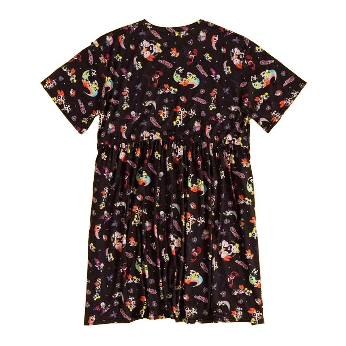 The Powerpuff Girls Damen/Damen Allover-Print Kittelkleid L schwarz The Powerpuff Girls Damen/Damen Allover-Print Kittelkleid L schwarz von Joom DACH