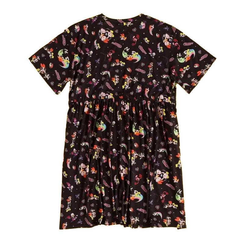 The Powerpuff Girls Damen/Damen Allover-Print Kittelkleid L schwarz The Powerpuff Girls Damen/Damen Allover-Print Kittelkleid L schwarz von Joom DACH