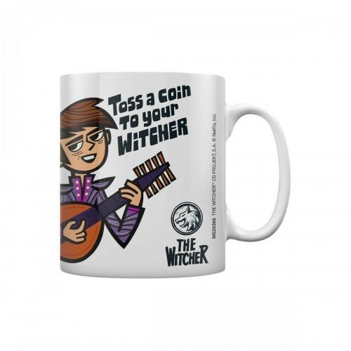 The Witcher Toss A Coin Becher One Size weiß von Joom DACH