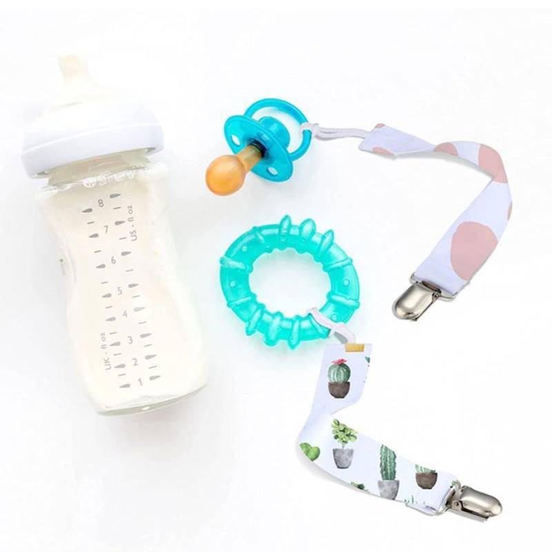 Thermosublimations-Baby-Schnullerkette, einzigartige Beißring-Spielzeughalter-Leine mit DIY-Wärmeübertragungs-Schnullerband, Anti-Verlust von Joom DACH