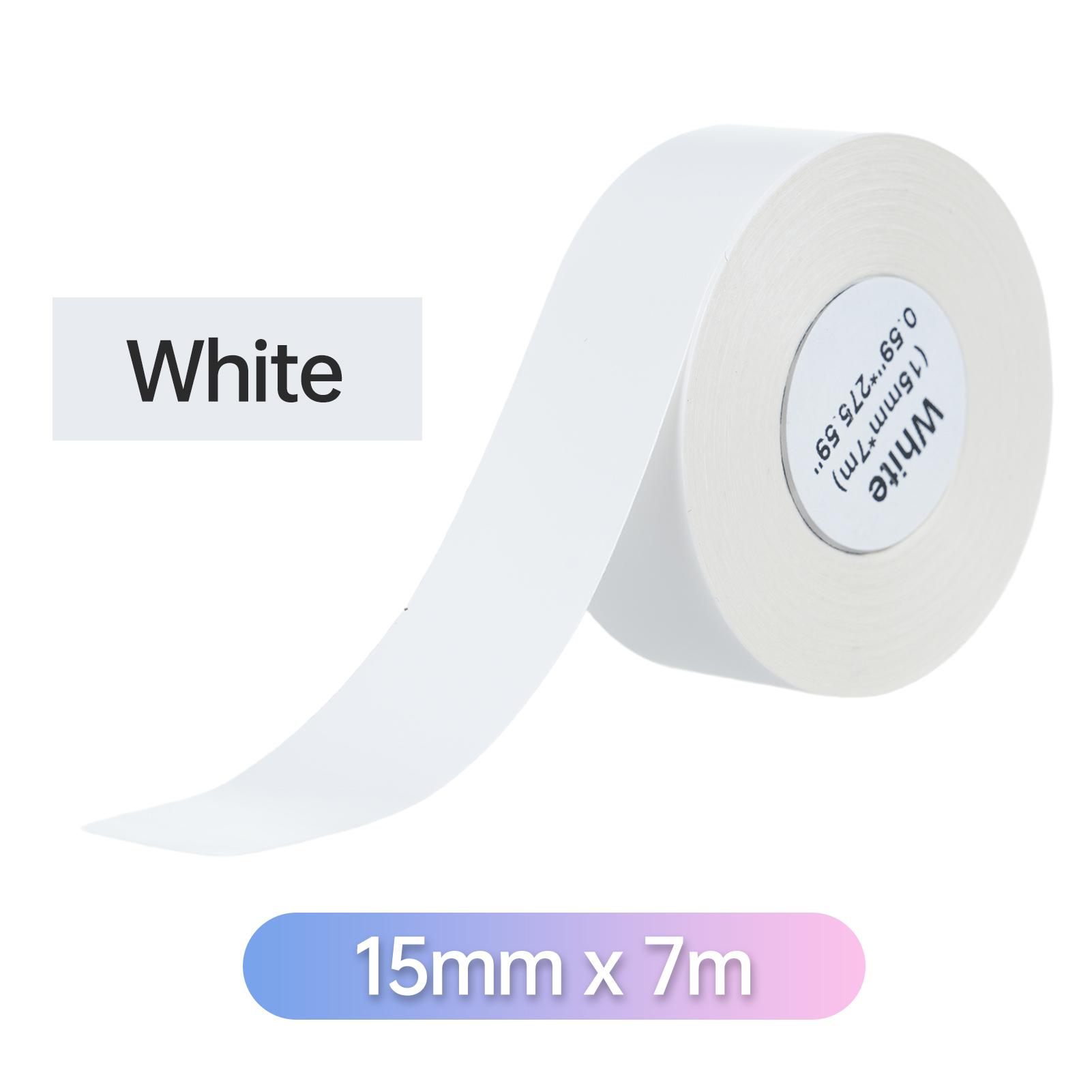 Thermo-Etikettenpapier Endlos-Etikettenband Selbstklebendes Papier Rollenaufkleber Barcode Preis Größe Name weiß von Joom DACH