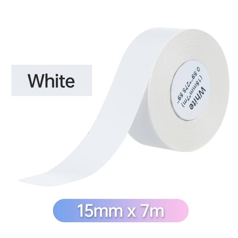 Thermo-Etikettenpapier Endlos-Etikettenband Selbstklebendes Papier Rollenaufkleber Barcode Preis Größe Name weiß von Joom DACH