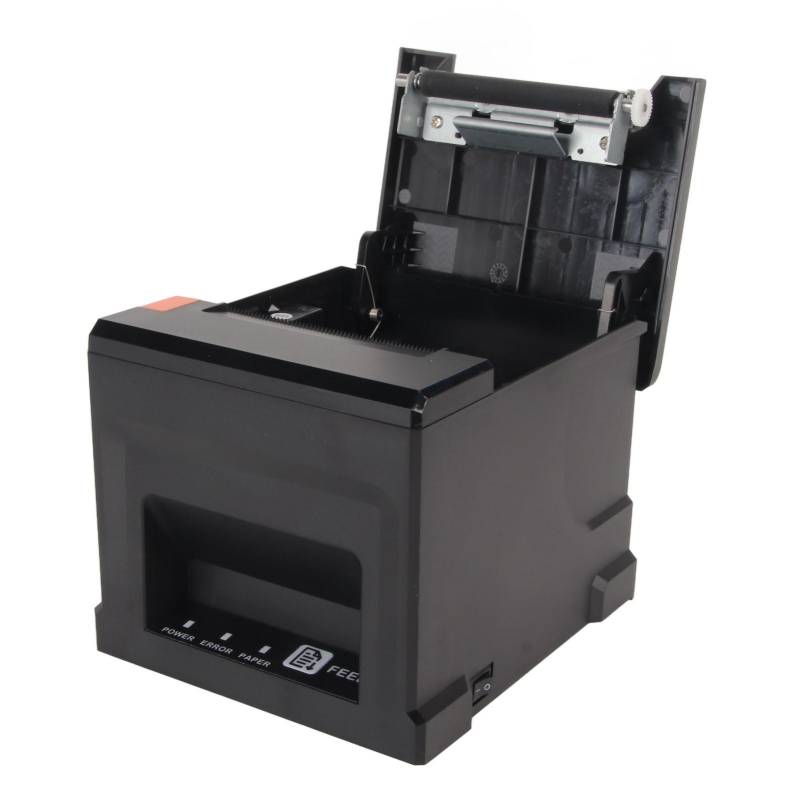 Thermo-POS-Drucker, USB-Ethernet-Schnittstelle, 80 mm, USB-Thermo-Belegdrucker mit automatischem Cutter von Joom DACH