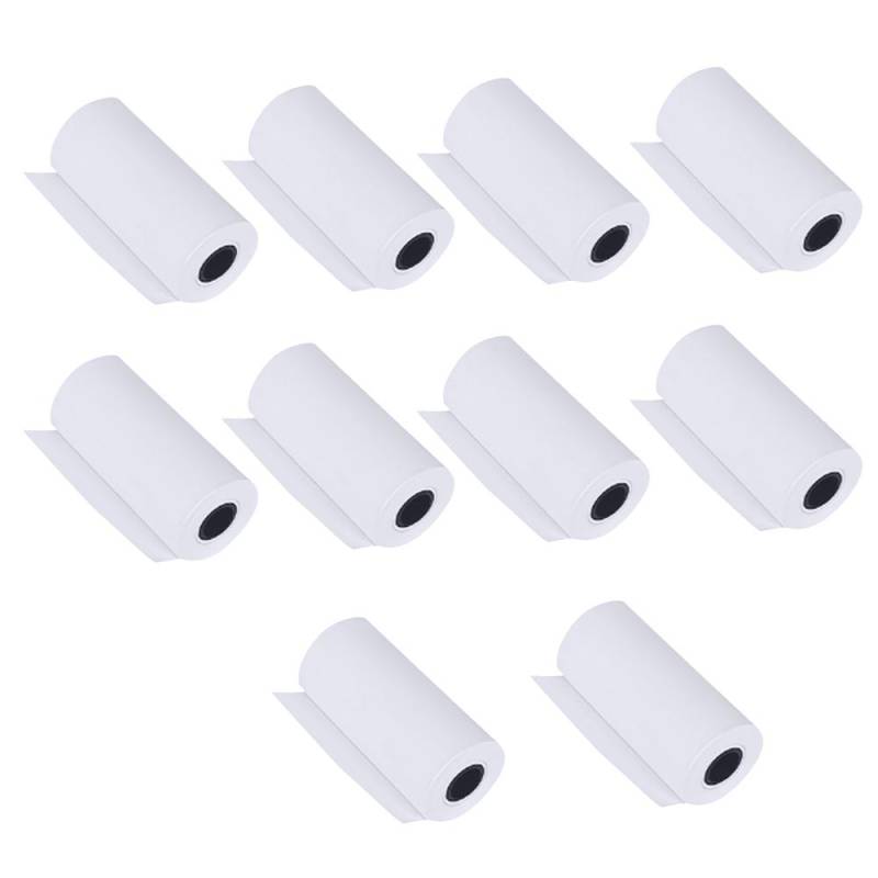 Thermopapierrolle 57 x 30 mm, falsche Fragen, Notizen, Druckpapier für tragbares Mini-Foto-Thermo 10 ROLLS von Joom DACH