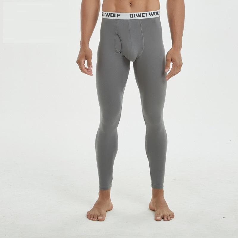 Thermounterwäsche Herren Dünne Modal Leggings Eng Elastische Lange Unterhosen Unterteile XL dunkelgrau von Joom DACH