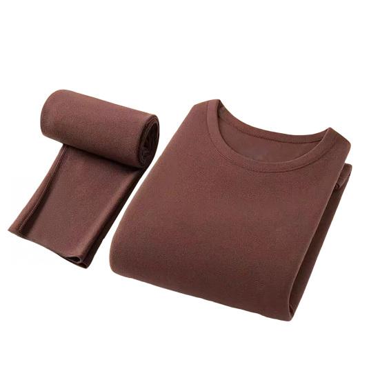 Thermounterwäsche für Herren Fleecefutter Basisschicht Set Winter Warm Lange Unterhosen Ober- und Unterteil Set für kaltes Wetter 3XL von Joom DACH