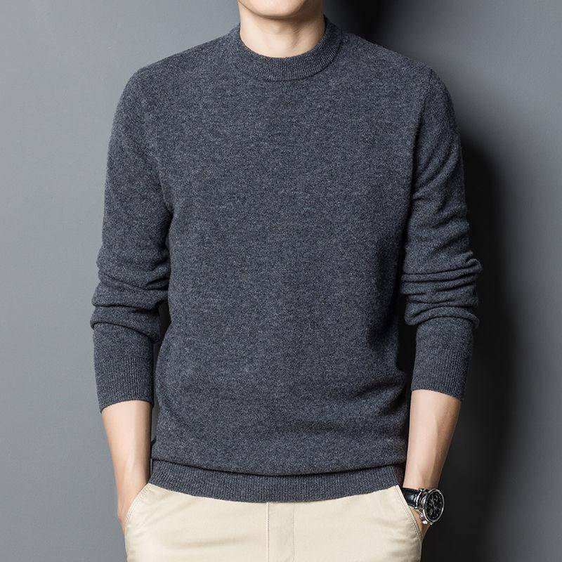 Tide Brand Wollpullover Herren Herbst und Winter Lockere Freizeit Hochwertiger Dicker Pullover Warmer Kaschmirwollpullover M von Joom DACH
