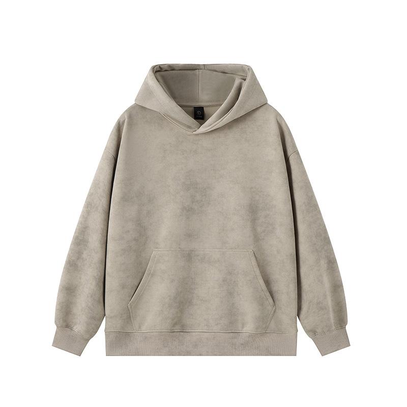 Tie-Dye Dirty Sweater Man, Frühling und Herbst Heavy American High Street Trend Loose Teen Hooded Jacket Man 3XL von Joom DACH