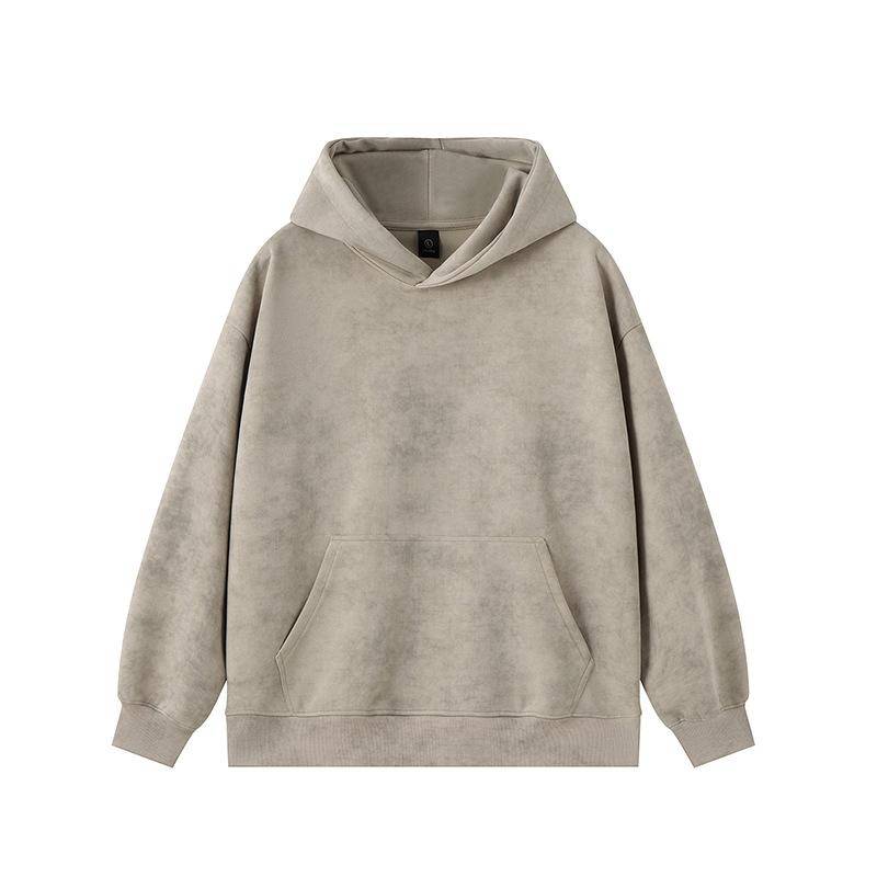 Tie-Dye Dirty Sweater Man, Frühling und Herbst Heavy American High Street Trend Loose Teen Hooded Jacket Man 3XL von Joom DACH