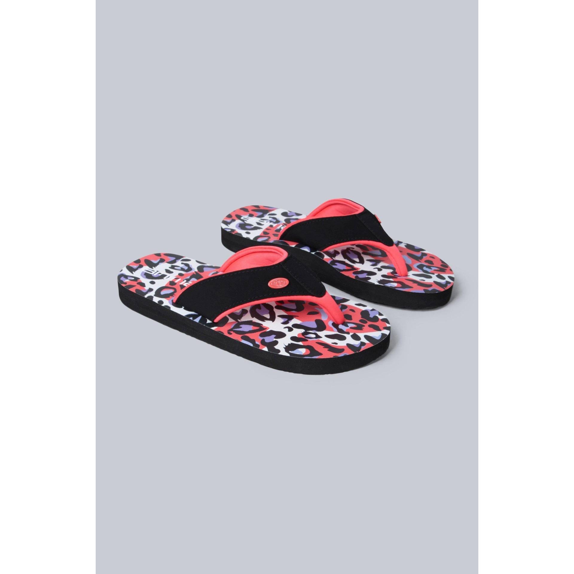 Tierische Kinder/Kinder Swish recycelte Flip-Flops 10 UK leuchtend rosa von Joom DACH