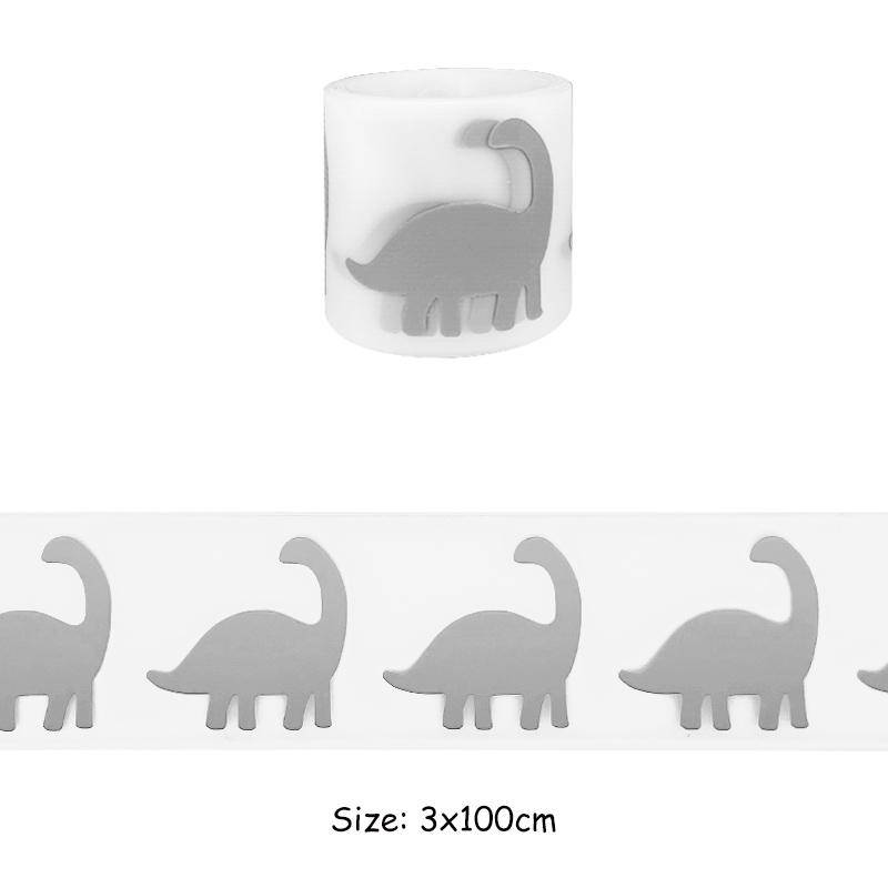 Tierische reflektierende Bänder Eisen Patch Haustier Puppen Kleidung Aufkleber T-Shirt Wärmepresse appliziert Parches Ropa DIY Heißprägefolie von Joom DACH