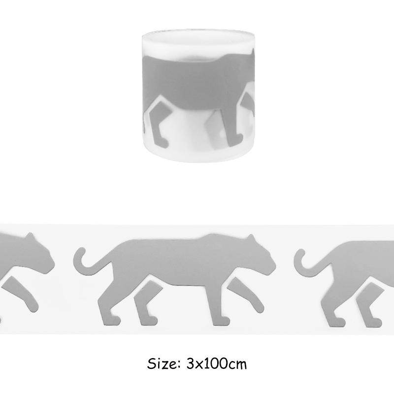 Tierische reflektierende Bänder Eisen Patch Haustier Puppen Kleidung Aufkleber T-Shirt Wärmepresse appliziert Parches Ropa DIY Heißprägefolie von Joom DACH