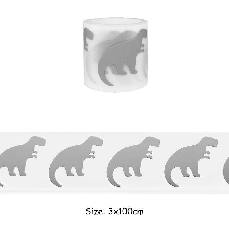 Tierische reflektierende Bänder Eisen Patch Haustier Puppen Kleidung Aufkleber T-Shirt Wärmepresse appliziert Parches Ropa DIY Heißprägefolie von Joom DACH