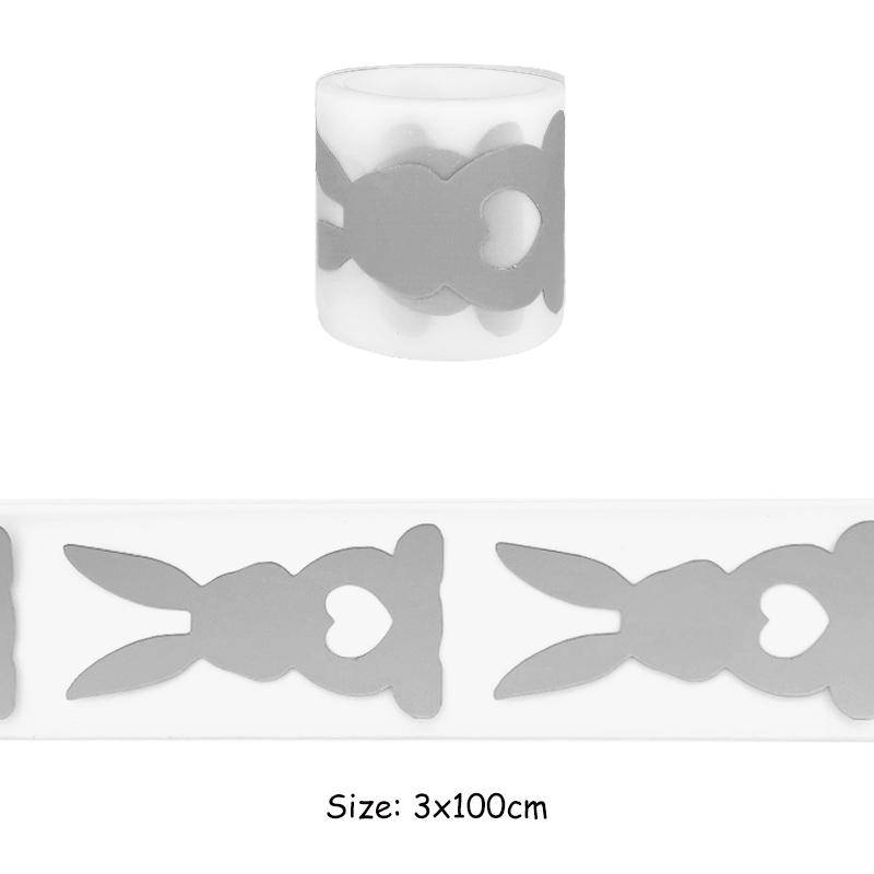 Tierische reflektierende Bänder Eisen Patch Haustier Puppen Kleidung Aufkleber T-Shirt Wärmepresse appliziert Parches Ropa DIY Heißprägefolie von Joom DACH