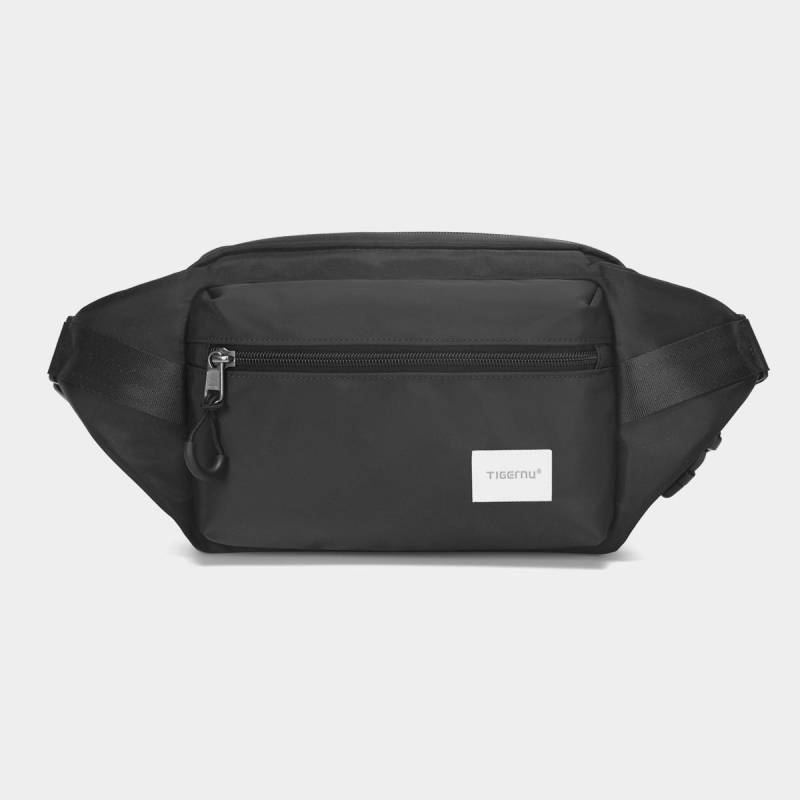 Tigernu Lebenslange Garantie Brusttasche für Männer 7,9 Zoll IPad Tasche Leichte Umhängetasche Wasserdichte Umhängetasche Mini Sling Bag Handtasche schwarz von Joom DACH