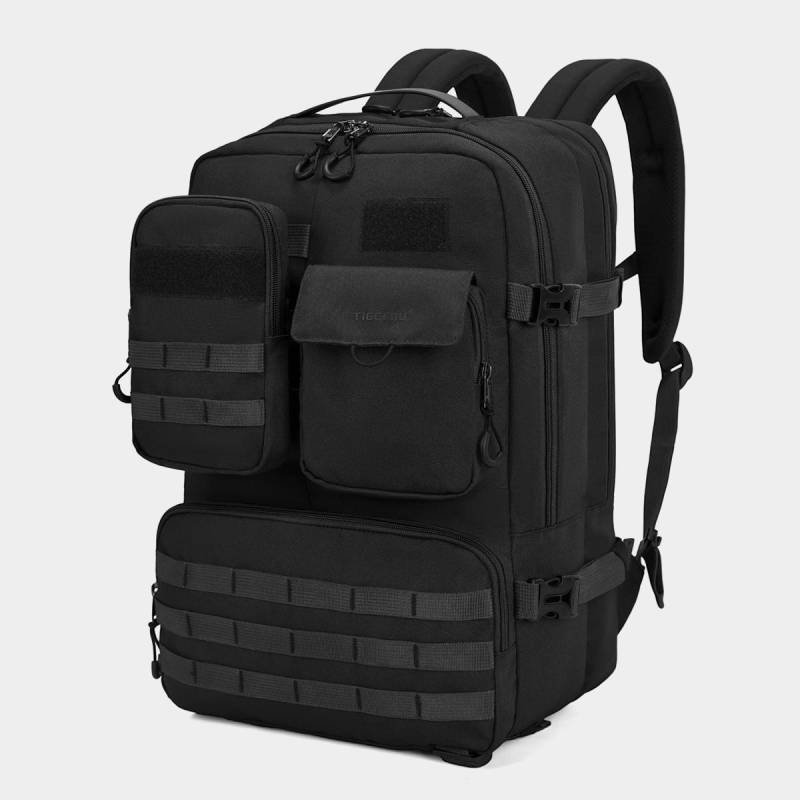 Tigernu Multifunktionsrucksack Herren Camping Trekking Angeltasche Wasserdichte Rucksäcke Reisen Jagd Rucksack Taschen schwarz von Joom DACH
