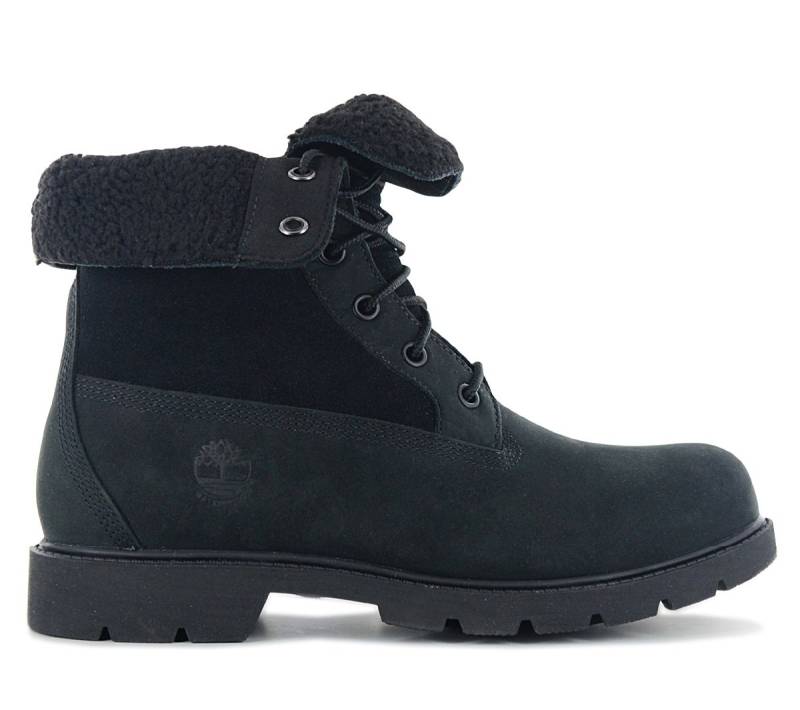 Timberland Linden Woods WP Fleece Boots - Damen Winter Stiefel Gefüttert Leder Schwarz ORIGINAL Schuhe EU 38.5 US 7.5 schwarz von Joom DACH
