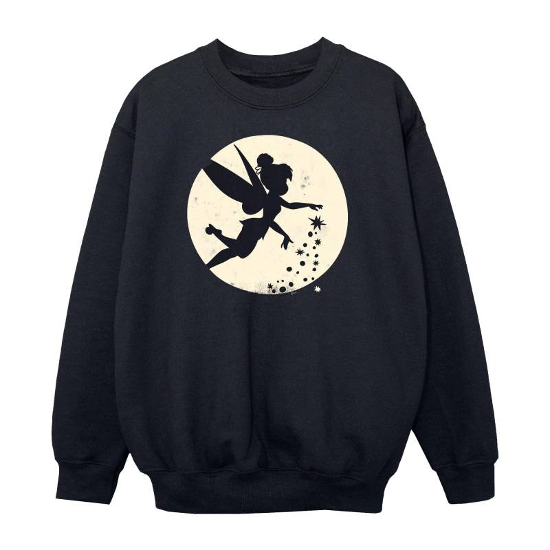 Tinkerbell Mädchen-Mond-Sweatshirt mit kurzem Schnitt 12-13 schwarz von Joom DACH