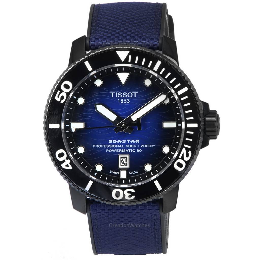Tissot T-Sport Seastar 2000 Professional Powermatic 80 Taucher T120.607.37.041.00 T1206073704100 600M Herrenuhr von Joom DACH