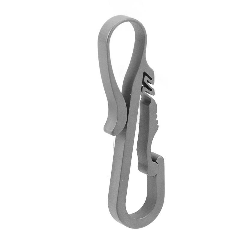 Titan Karabiner Schlüsselanhänger Clip Schnellverschluss Karabinerclip Schlüsselringhalter Organizer für Männer und von Joom DACH