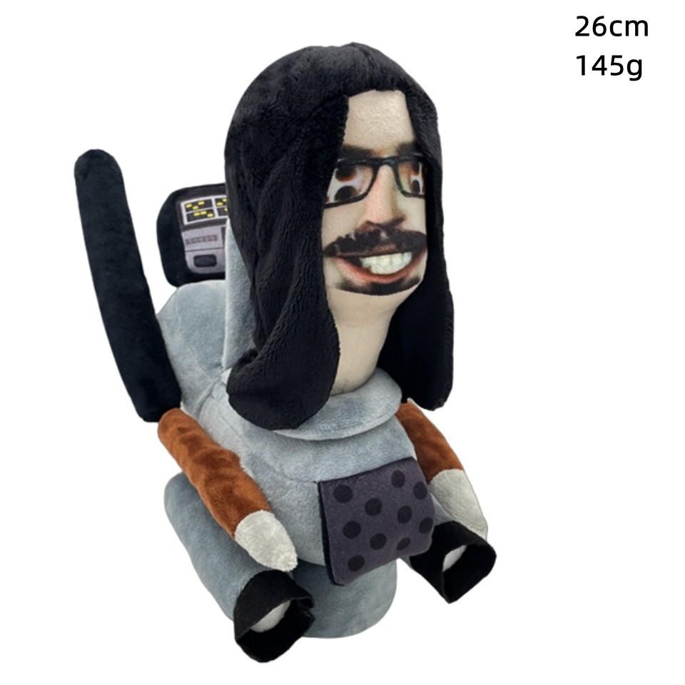 Toilettenmann VS Monitormann Spielzeug Skibidi Toilette Plüschtier Puppe Weihnachtsgeschenk Weihnachtsglückwünsche Wurfkissen Geschenk für Kinder von Joom DACH