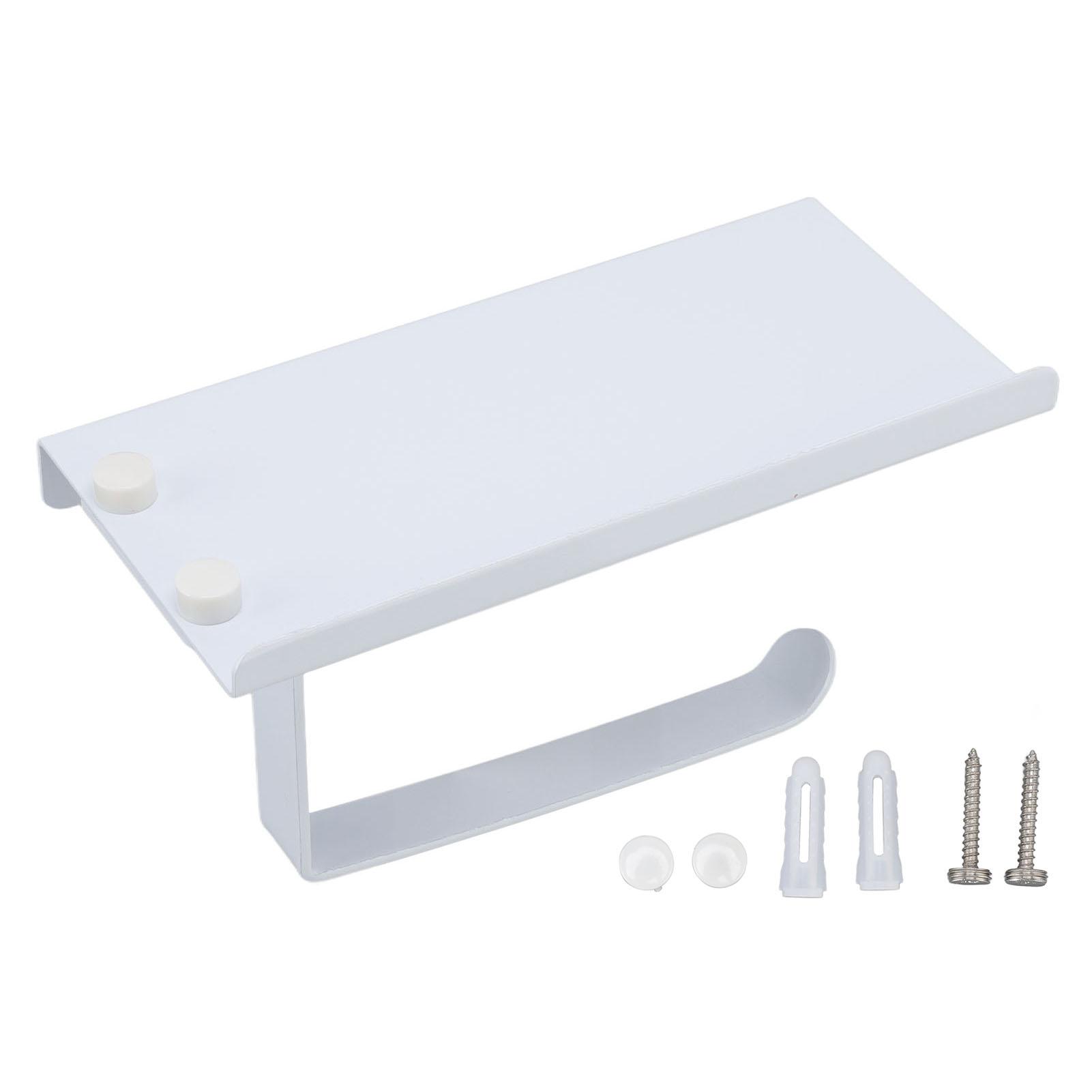 Toilettenpapierhalter Ablage für Handy Edelstahl Rostfrei Rutschfest Handtuchhalter für Badezimmer von Joom DACH