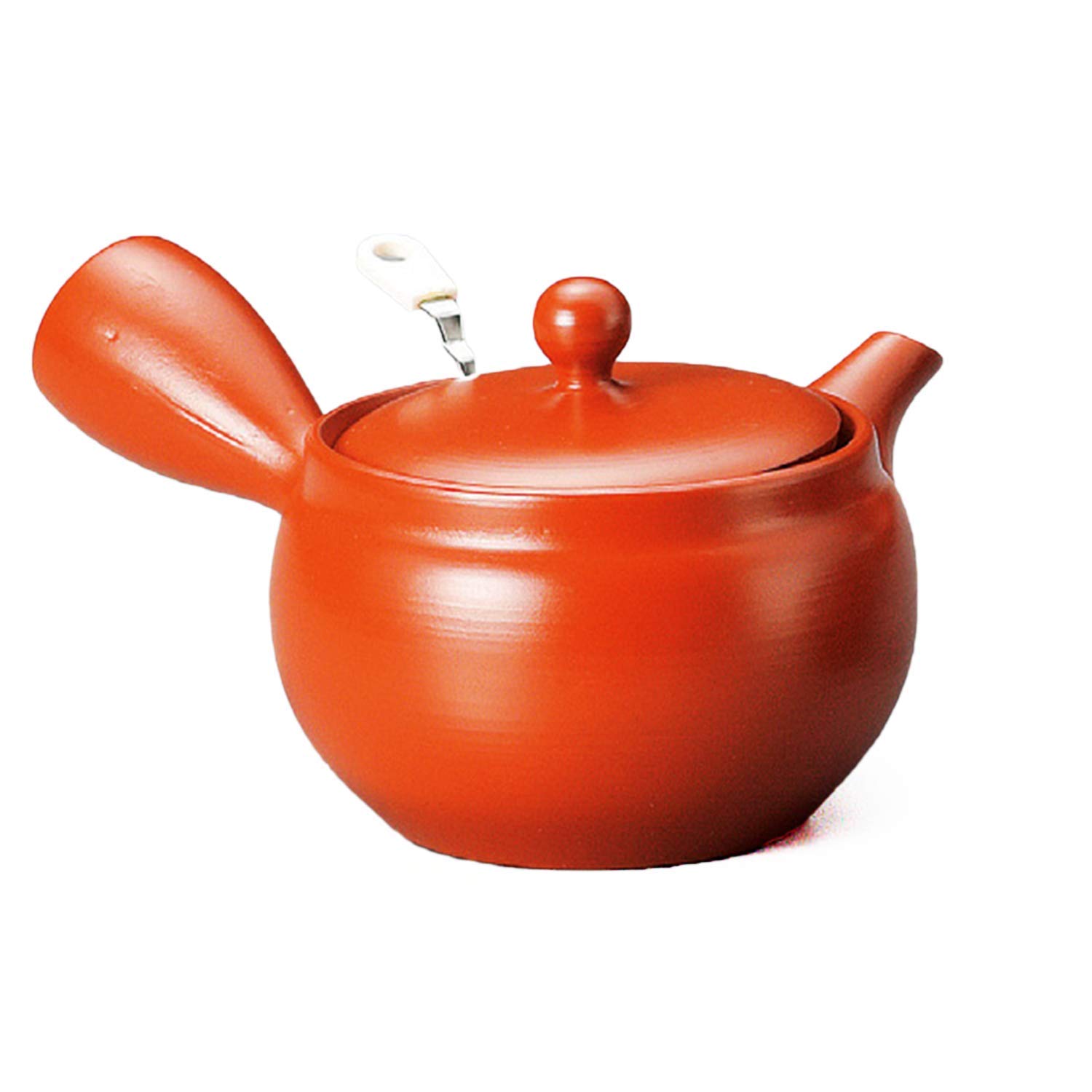 Tokoname Ware Tomisen Poipoi Teekanne Zinnoberrot Y823 von Joom DACH