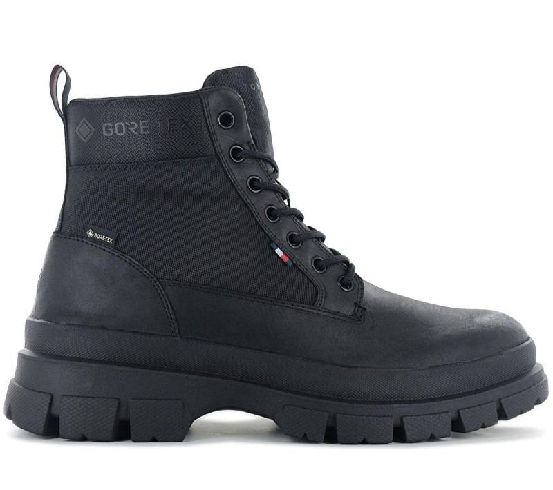 Tommy Hilfiger Chunky Leather Hybrid Boot GTX - GORE-TEX - Herren Winter Stiefel Leder Schwarz FM0FM03800-BDS ORIGINAL EU 41 UK 7 schwarz von Joom DACH