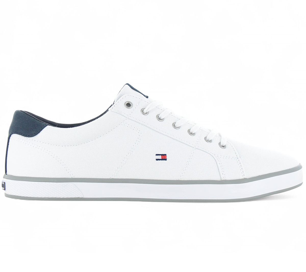 Tommy Hilfiger Harlow - Herren Sneakers Schuhe Canvas Weiß FM0FM00596-100 ORIGINAL EU 47 UK 12 weiß Tommy Hilfiger Harlow - Herren Sneakers Schuhe Canvas Weiß FM0FM00596-100 ORIGINAL EU 47 UK 12 weiß von Joom DACH