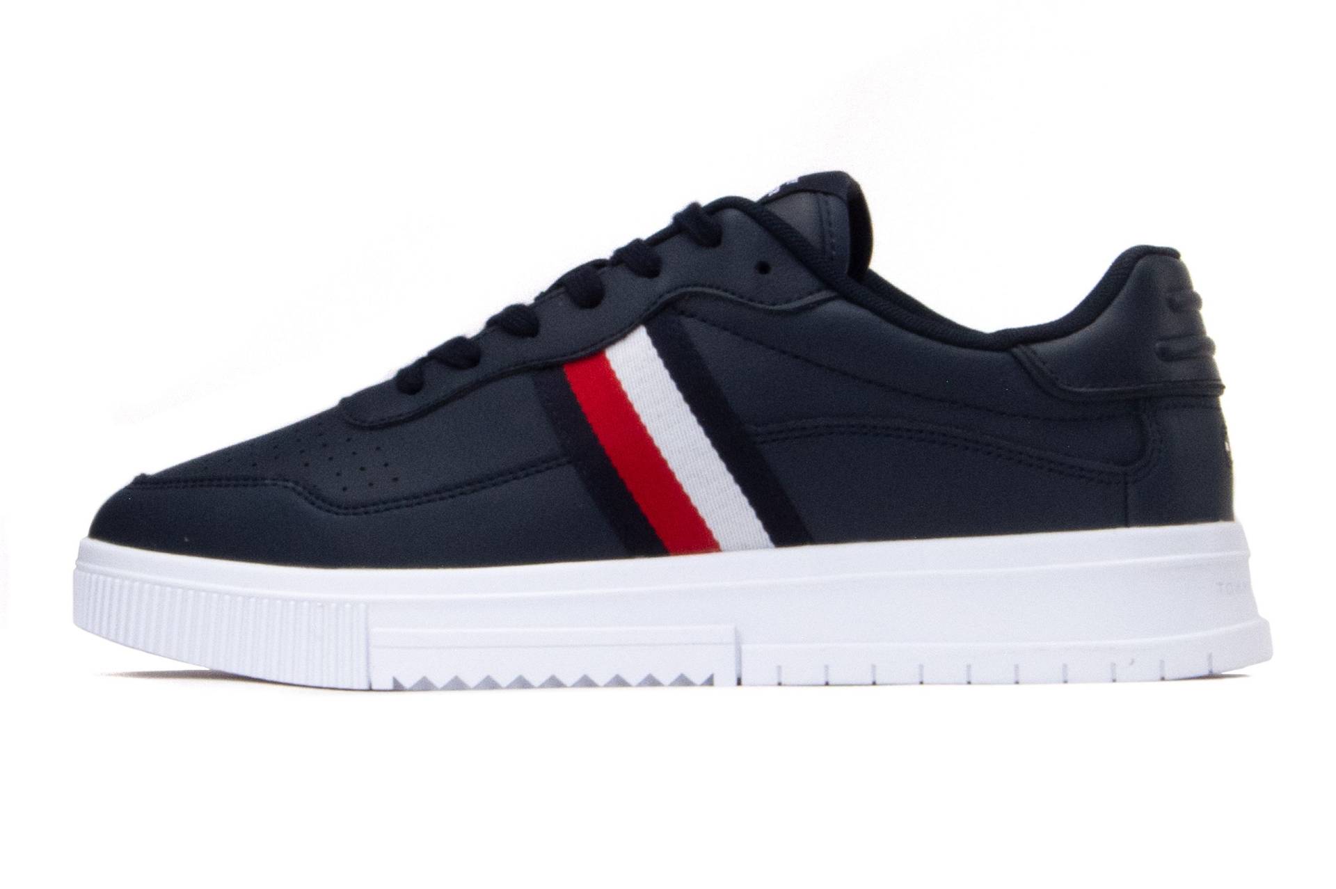 Tommy Hilfiger Lederstreifenschuhe FM0FM04824 DW5 Größe 43 von Joom DACH