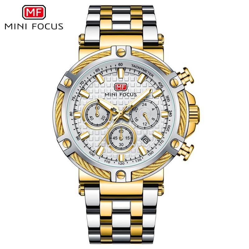 Top Luxus Mit Box Mini Focus Marke Uhr Casual herren Uhren Wasserdicht Stahl Gürtel männer Quarzuhr 0470G von Joom DACH