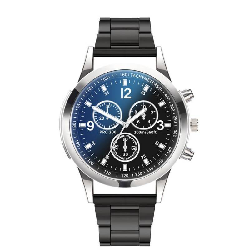 Top-Marke Herren Business Quarz Uhren Mode Herren Armbanduhren Beste Geschenke Uhr für Mann, Familie, Freund schwarz von Joom DACH