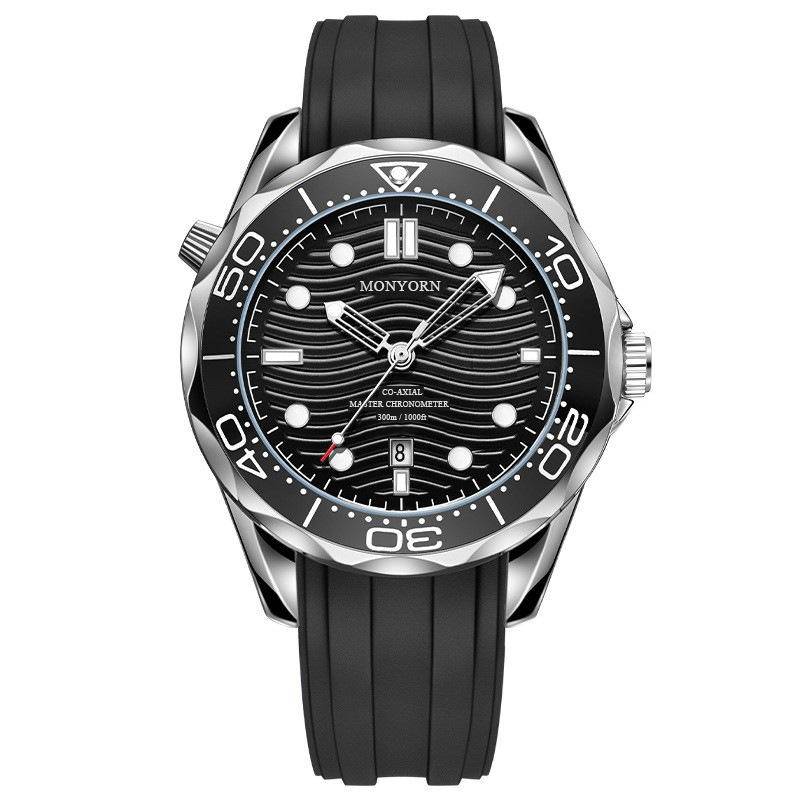 Top-Mode Herren-Quarzuhren Original-Design Herren-Sportarmbanduhren Beste Geschenke Uhr für Ehemann, Familie, Freund schwarz von Joom DACH