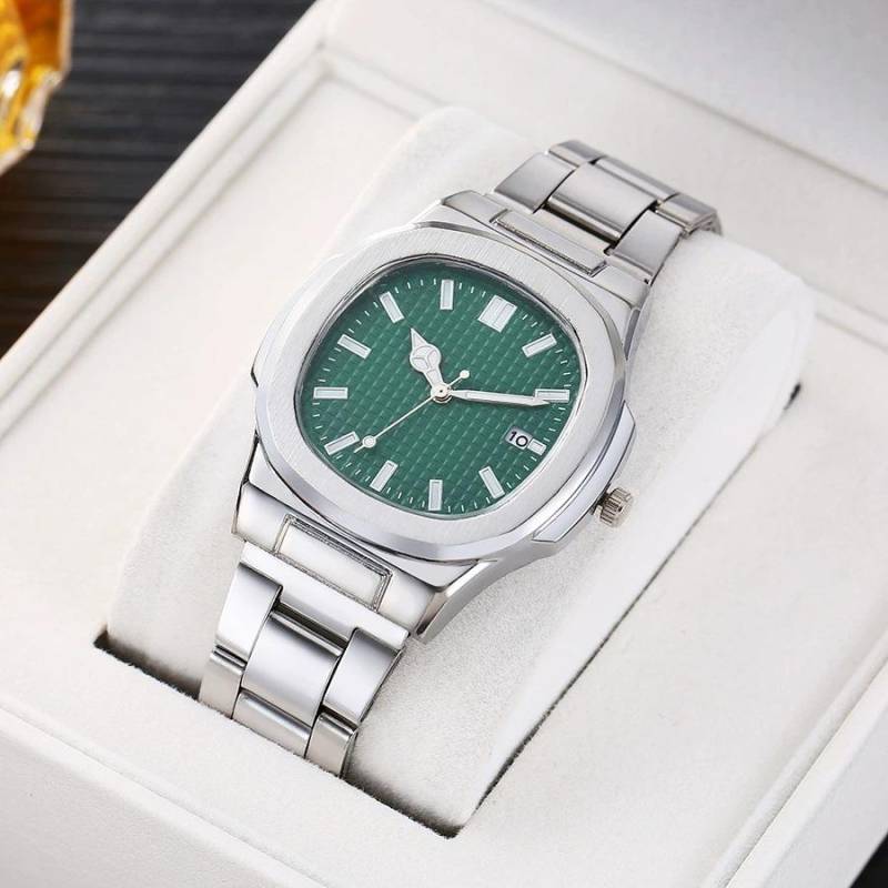 Topmarke Herrenuhren Modestile Herren Quarzarmbanduhren Originaldesign Herren Beste Geschenke Uhr grün von Joom DACH