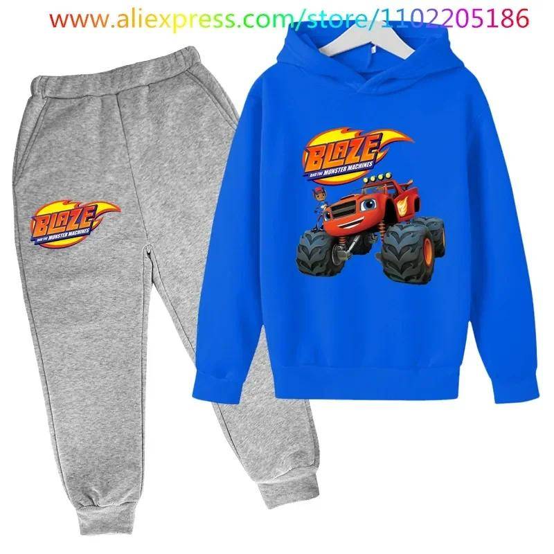 Topo De Bolo Blaze And The Monster Machines 4 Hoodie Kinderkleidung Mädchenkleidung Kinder Herbstanzug Jungen Sweatshirt und Hose 110 von Joom DACH