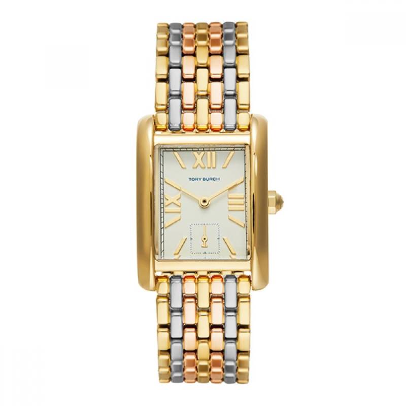 Tory Burch Eleanor Quarz Kombi Damen Metalluhr Tbw1078 TBW1078 von Joom DACH