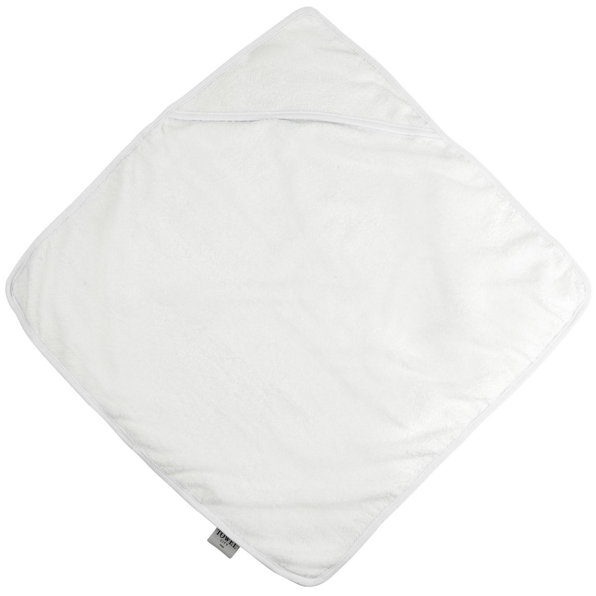 Towel City Baby-Badetuch mit Kapuze (360GSM) One Size weiß von Joom DACH