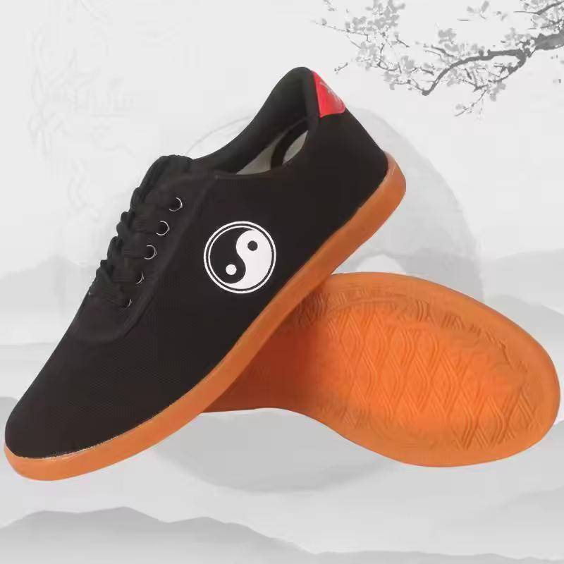 Traditionelle chinesische Männer Kung Fu Taiji Tai Chi Schuhe Taekwondo Verschleißfeste Wushu Atmungsaktive Sneaker Kampfsportschuhe 39 von Joom DACH