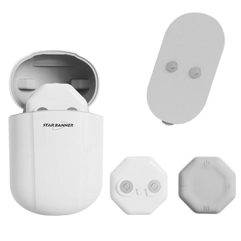 Tragbare Cordless TENS Massage Patch Schmerzlinderung Muskel Stimulation Patch Wiederaufladbare mit weiß von Joom DACH