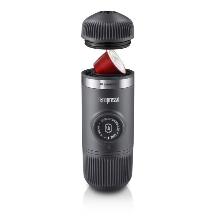 Tragbare Espressomaschine Nanopresso + NS Adapter WACACO Grau von Joom DACH