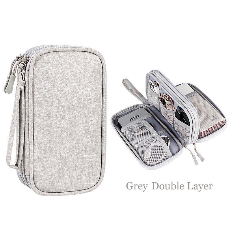 Tragbare Gadget-Aufbewahrungstasche, digitales Kabel, elektronische Organizer-Hülle, Kopfhörer, SD-Karten, Laufwerke, USB-Kabel, Reiseset, Tasche, Clutch, Geldbörse, Organizer-Tasche Tragbare Gadget-Aufbewahrungstasche, digitales Kabel, elektronische Organizer-Hülle, Kopfhörer, SD-Karten, Laufwerke, USB-Kabel, Reiseset, Tasche, Clutch, Geldbörse, Organizer-Tasche von Joom DACH