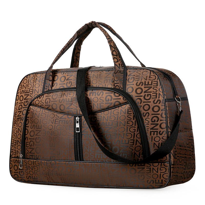 Tragbare Gepäcktasche mit großer Kapazität, Reisezubehör, Reisetaschen-Organizer grau Tragbare Gepäcktasche mit großer Kapazität, Reisezubehör, Reisetaschen-Organizer grau von Joom DACH