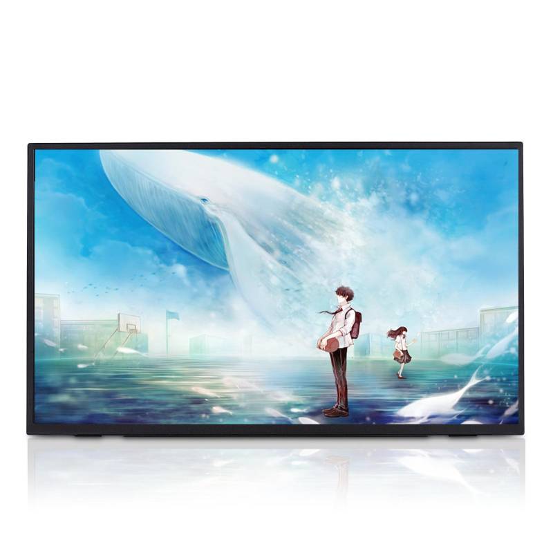 Tragbarer Monitor 18,5 ''FHD 100Hz Computermonitor Gaming-Monitor Büromonitor für Laptop MacBook EU schwarz von Joom DACH