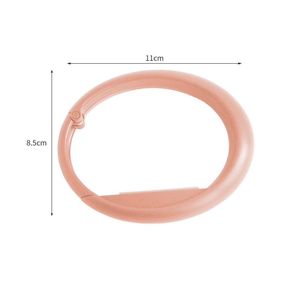 Tragbarer Taschenhaken-Aufhänger, faltbarer Tischhaken, Bürodekor, Kunststoff-Schreibtisch-Seitenhaken, Verwendung von Handtasche, Reisetasche, Organizer, Hakenhalter rosa von Joom DACH