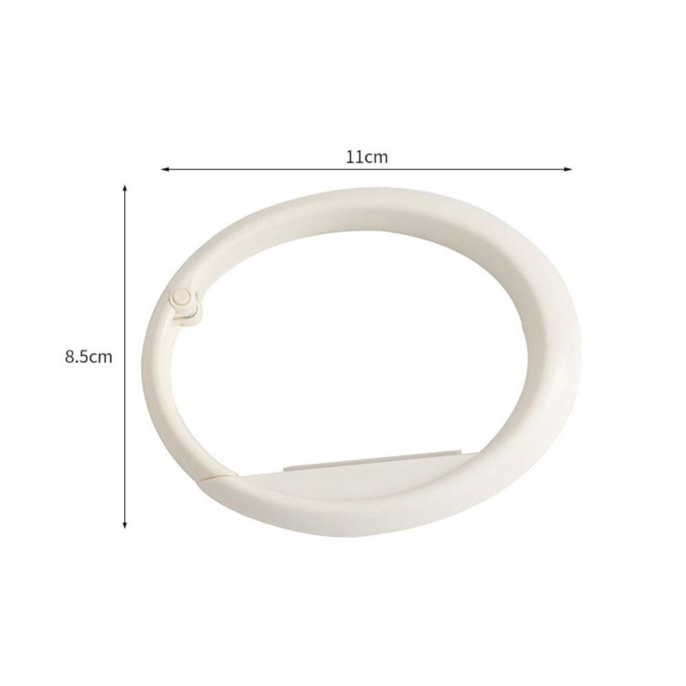 Tragbarer Taschenhaken-Aufhänger, faltbarer Tischhaken, Bürodekor, Kunststoff-Schreibtisch-Seitenhaken, Verwendung von Handtasche, Reisetasche, Organizer, Hakenhalter weiß von Joom DACH