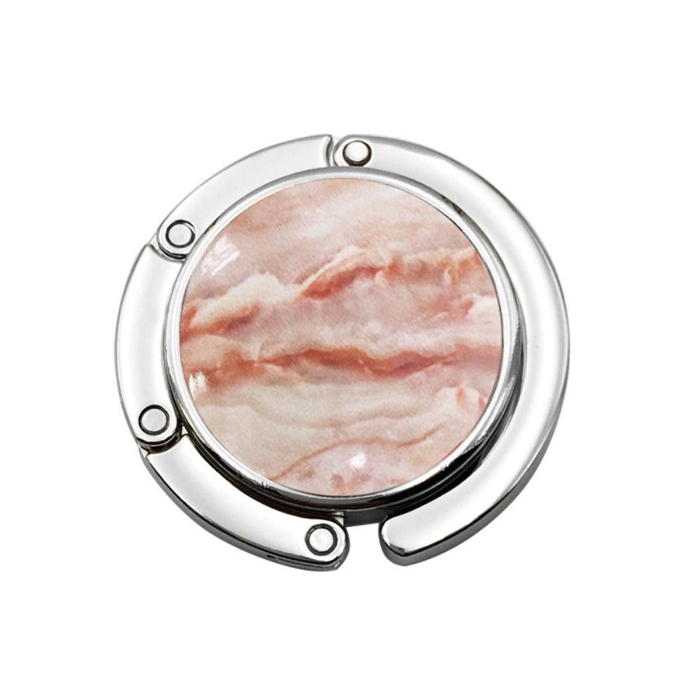 Tragbarer Taschenhalter, Schreibtisch-Hängegestell, Geldbörse, faltbarer Handtaschenhaken, Aktentaschen-Aufhänger beige von Joom DACH