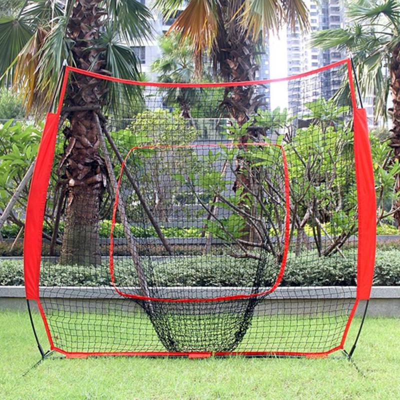 Tragbares 7*7FT Kinder Baseball Übungsnetz Kinder Trainingsgerät mit Tasche von Joom DACH